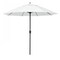 California Umbrella 9' Bronze Aluminum Market Patio Umbrella, Olefin White 194061337363 - alternate 1